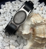 Lederarmbänder und GemLinks