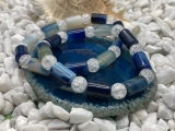 Achat-Kristall-Armband