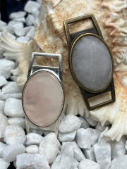 GemLink Rosenquarz silber